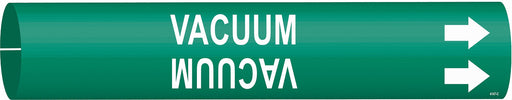 Pipe Marker Vacuum 2 in H 2 in W