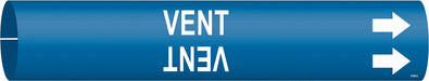 Pipe Marker Vent 2 in H 2 in W