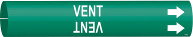 Pipe Marker Vent 2 in H 2 in W
