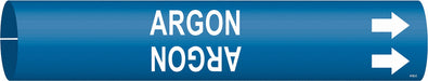 Pipe Marker Argon 2 in H 2 in W