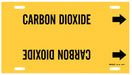 Pipe Marker Carbon Dioxide 10in H 24in W