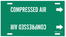 Pipe Marker Compressed Air 10in H 24in W