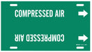 Pipe Marker Compressed Air 10in H 32in W