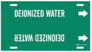 Pipe Markr Deionized Water 10in H 32in W