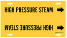 Pipe Mrkr High Prssr Steam 10in H 24in W