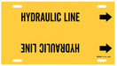 Pipe Marker Hydraulic Line 10in H 24in W