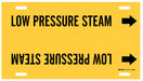 Pipe Mrkr Low Prssre Steam 10in H 24in W