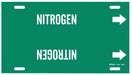Pipe Marker Nitrogen 10 in H 24 in W
