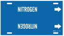 Pipe Marker Nitrogen 10 in H 24 in W