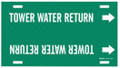 Pipe Mrkr Tower Watr Return 8in H 16in W