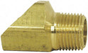 Elbow Brass InvFlare3/8 MNPT1/4 PK10