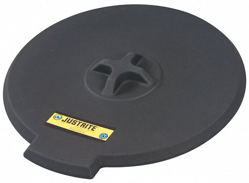 Drum Funnel Cover Black H3.25xL9xW9 in