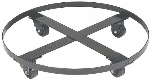 Drum Dolly 55 gal 27 in L Black