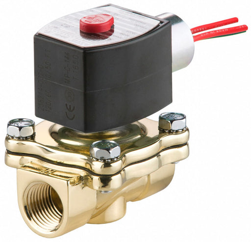 Solenoid Valve Brass NC Air Inert Gas