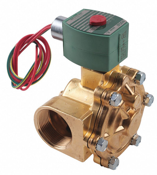 Solenoid Valve Brass NC Air Inert Gas