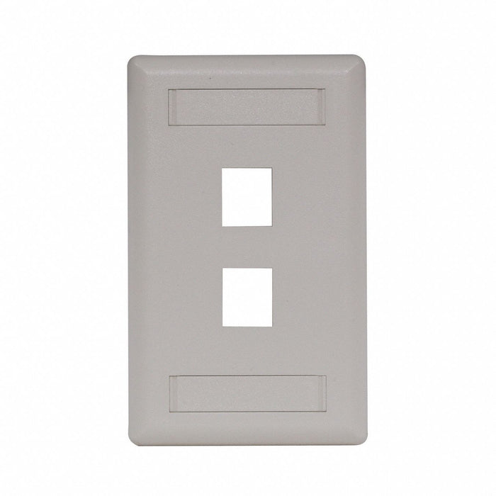 Wall Plate 2 Port