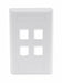 Faceplate 4 Port