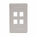 Wall Plate 4 Port