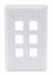 Wall Plate 6 Port