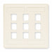 Wall Plate 9 Port