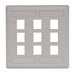 Wall Plate 9 Port
