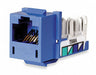 M1018 Jack Blue Cat5e Rj45
