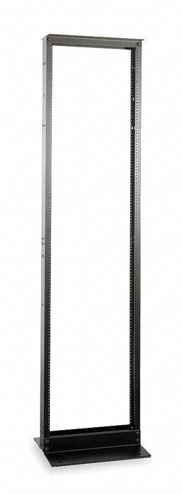 Equipment Rack 19 in W 48 in Rack H Blk
