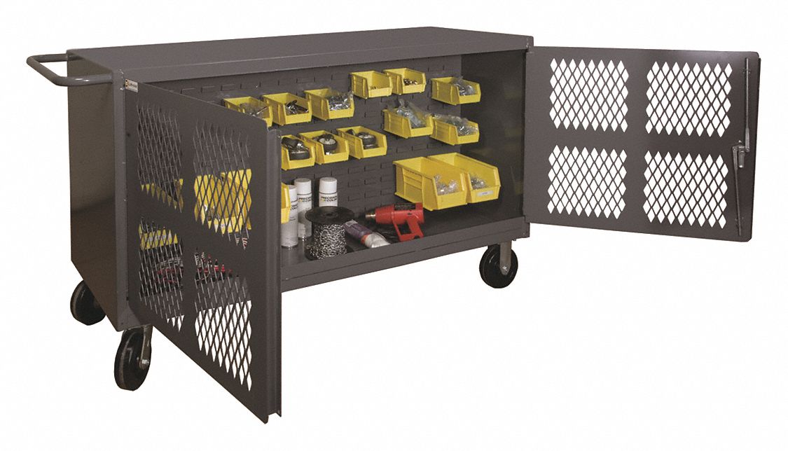 Two Sided Mesh Security Cart 2000 lb.