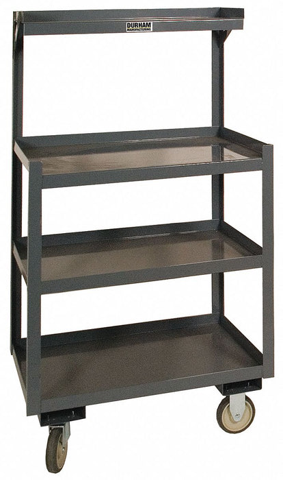 Mobile Wrkstion Steel 30 L 24 W 4 Shelf