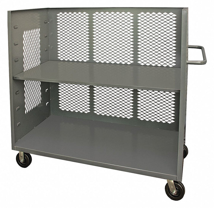 Stock Cart With 3-Sides 72 in W