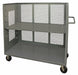 Stock Cart With 3-Sides 72 in W