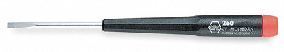 PrecScrDrv Slotted 2.0mm Black Round