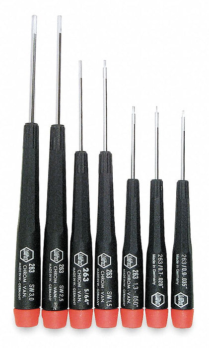 Precision Screwdriver Set Metric 7 pcs