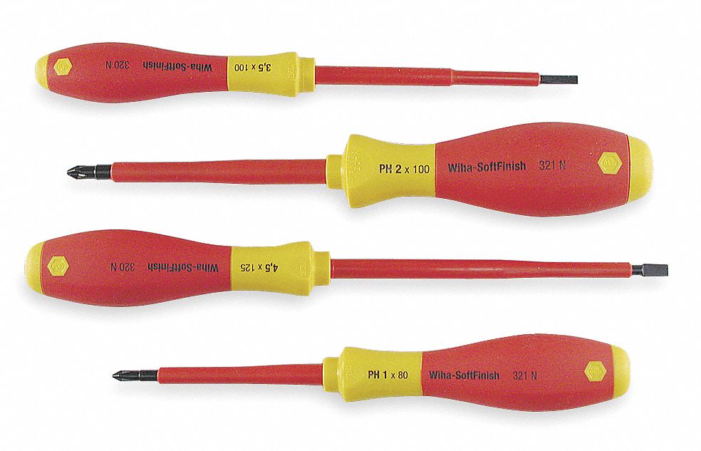 Insulated Screwdriver Set Metric 4 pcs