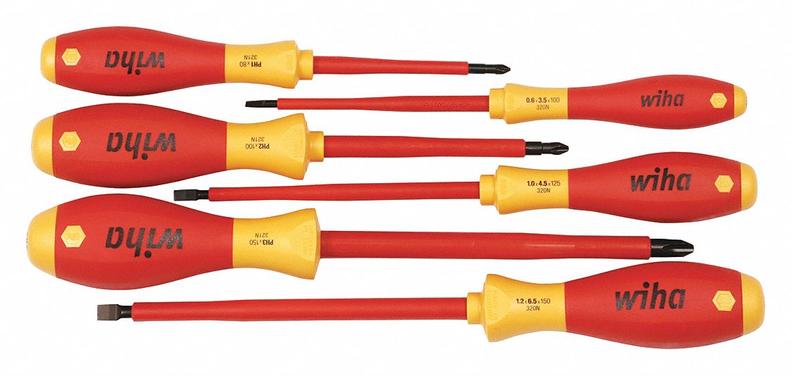Insulated Screwdriver Set Metric 6 pcs
