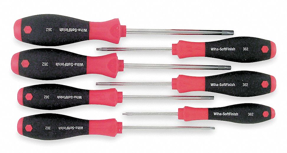 Security Screwdriver Set Torx(R) 7 pcs.