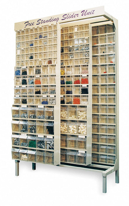 Tp-Ot Bin Slider Unit Baked Enamel 77 in