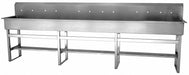 SaniLav Wash Sta Rect 117inx16-1/2inx8in