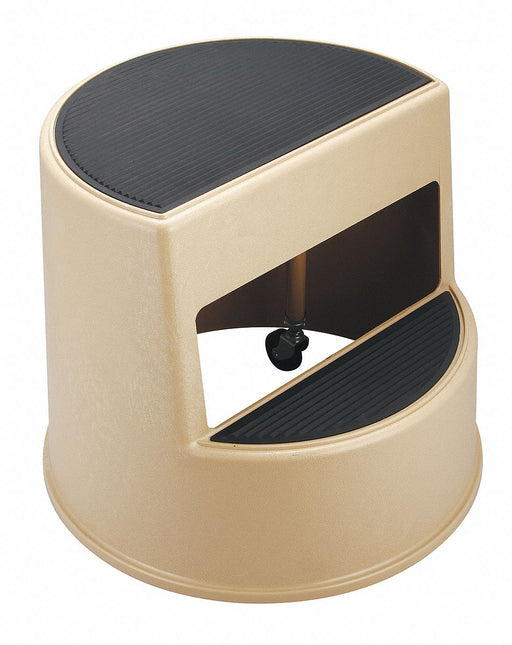 Office Step Stool 13-1/2inH 350lb Plstic
