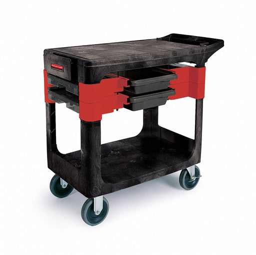 Mobile Cab Bench Plastic 38 W 19-1/4 D