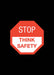 Safety Logo Entrance Mat Black 3ft.x5ft.