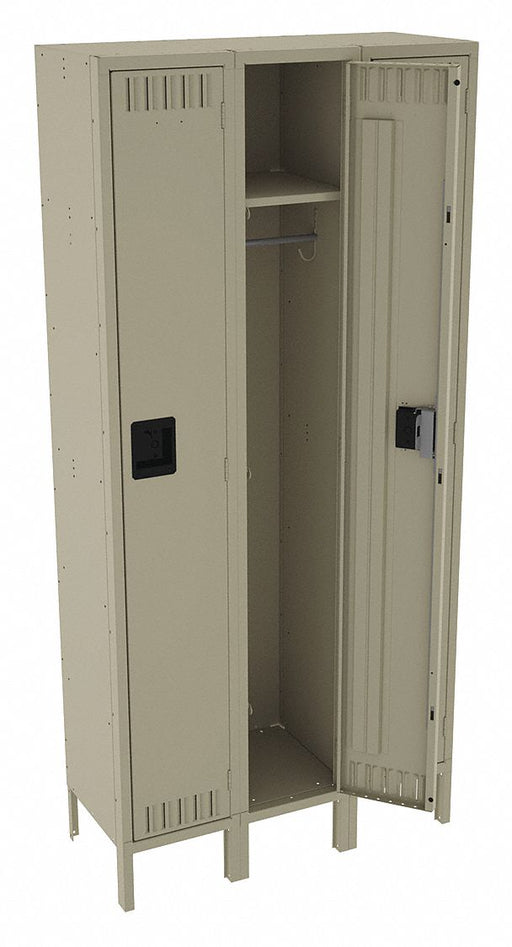 F0415 Lckr 1x3Lckr Sand 78 x36 x15 UnAssm