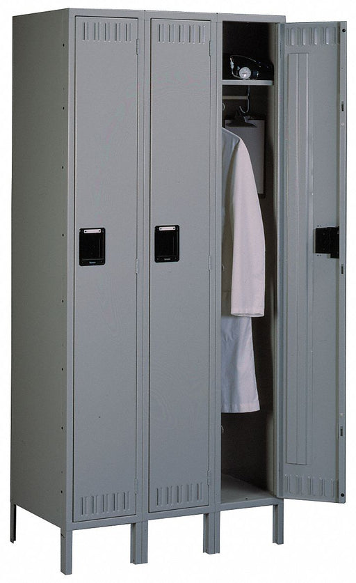 E1573 Wrdrb Lckr 1x3Lckr Gray 78 x36 x15 Assm