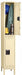 F0418 Lckr 2x1Lckr Sand 12 x12 x12 UnAssm