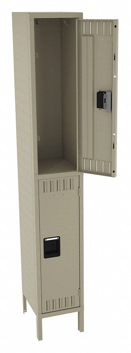 F0419 Lckr 2x1Lckr Sand 78 x12 x15 UnAssm