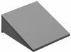 F0437 Sloping Top 12 Wx12 D Gray