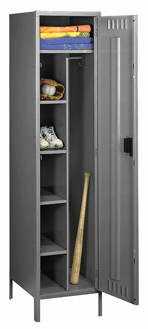 K7512 Lckr 1x1Lckr Md Gray 78 x24 x21 Assm