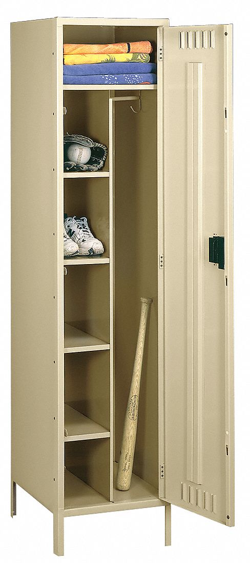 K7512 Wrdrb Lckr 1x1Lckr Sand 78 x24 x21 Assm