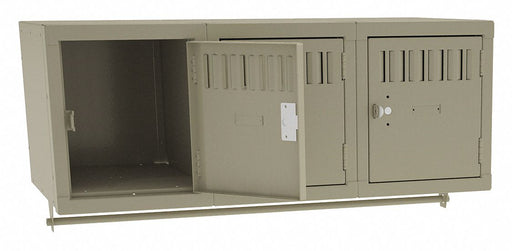 K7521 Bx Lckr 1x3Lckr Sand 12 x36 x18 Assm