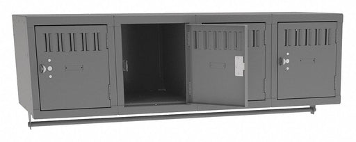 K7522 Bx Lckr 1x4Lckr Gray 12 x48 x18 Assm
